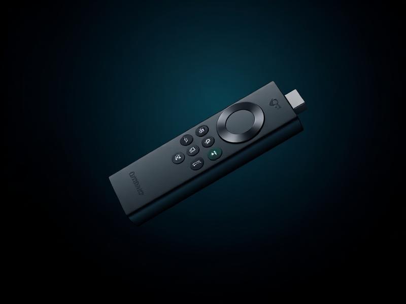 Amazon Firestick remote — TVNado IPTV compatible device